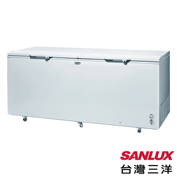 【全館折扣】SCF-616G SANLUX台灣三洋 616公升 上掀式冷凍櫃 8段控溫 食材可分類放 取物方便又衛生