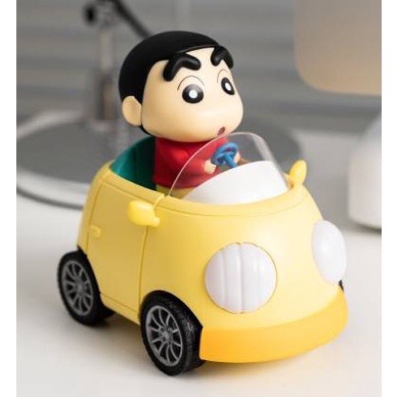 🔥 韓國 蠟筆小新 小車子夜燈 玩具車 小夜燈 正版授權  車子 跑車 使用方法  放入 3個 AAA電池