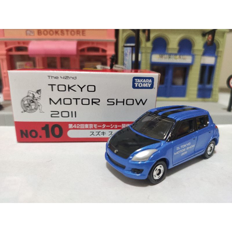 Tomica 2011 42回 東京 會場 紀念 限定 10 Suzuki Swift 經典小車 漂亮配色