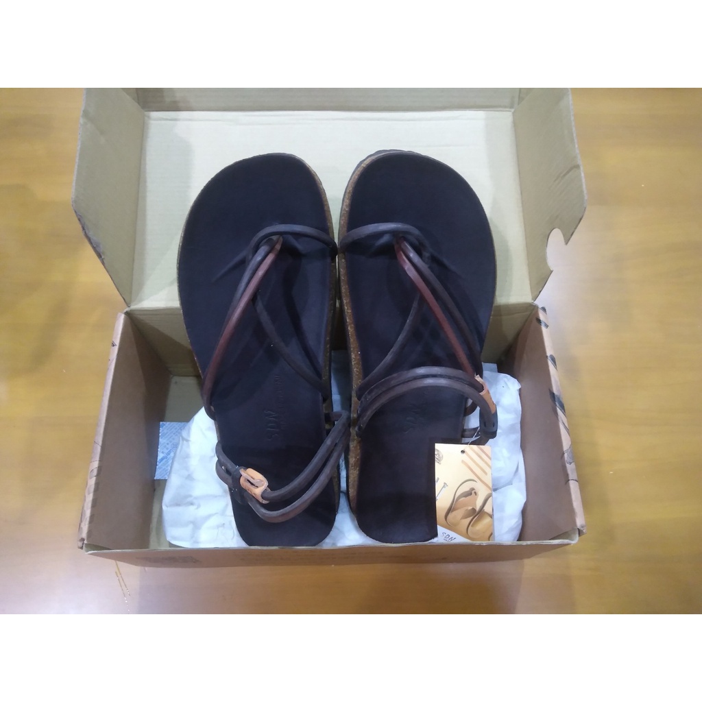 SDN R302 涼鞋(咖/棕) 尺碼45號