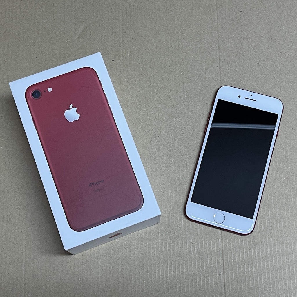 iPhone 7 紅色 / 128GB / 4.7吋 / 二手狀況佳