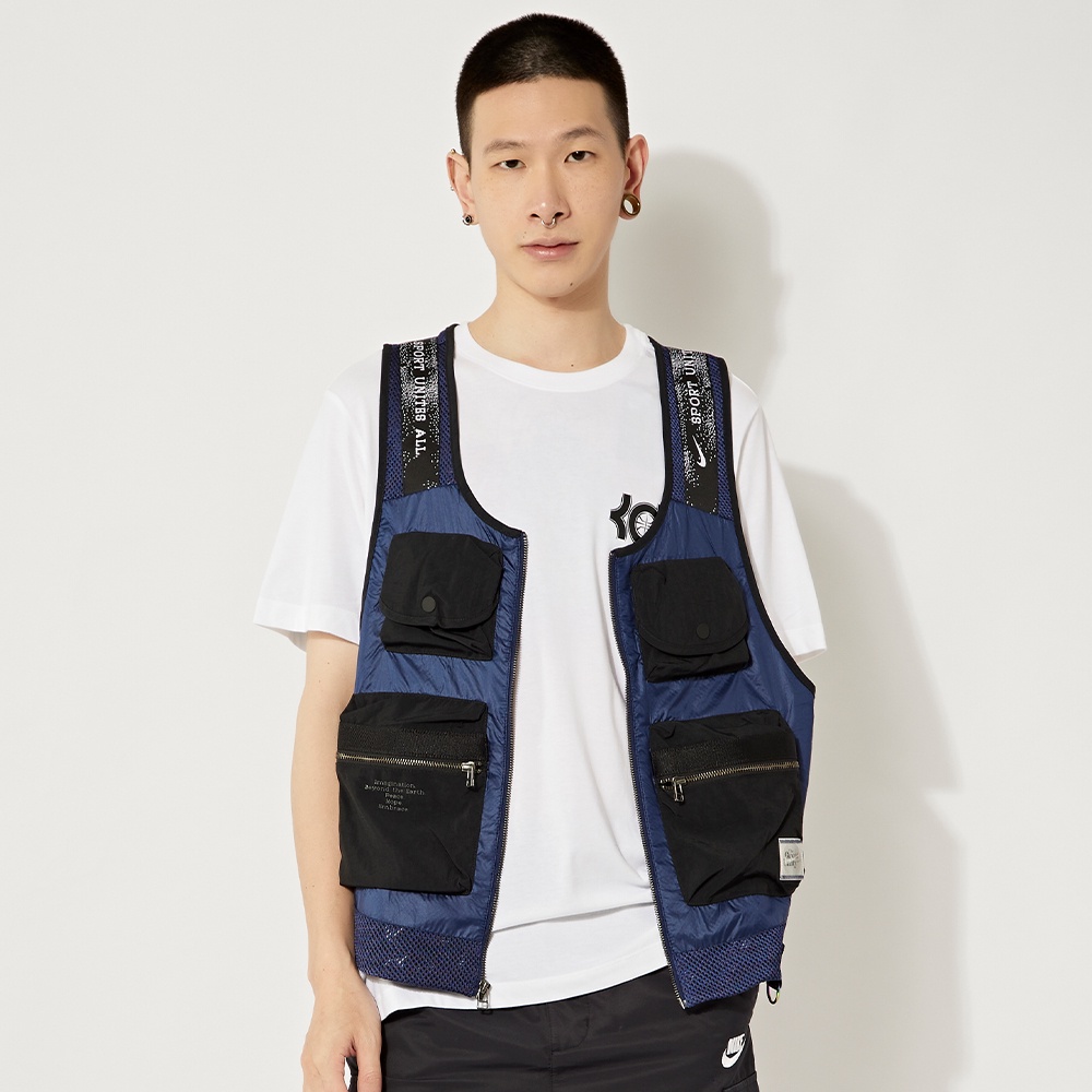 Nike AS M NSW GREAT UNITY VEST 男 黑 多功能 口袋 運動 背心 DN1440-010