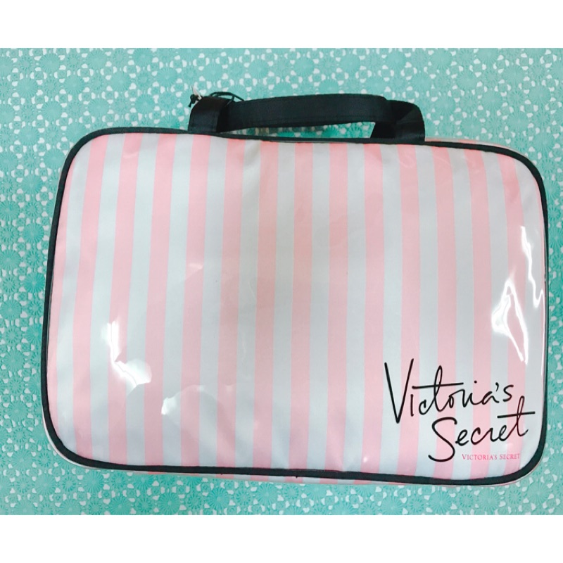 維多利亞的秘密 Victoria secret 盥洗包 旅行包 （可放沐浴乳洗髮精）洗澡包 正貨保證 全新