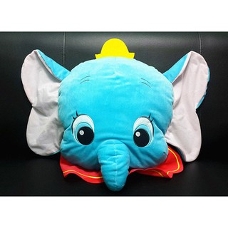 GIFT41 4165本通 迪士尼 小飛象 日版 SEGA 景品 頭型絨毛抱枕 靠枕《長60cm.大臉》