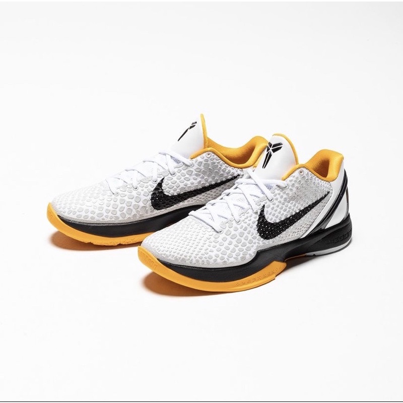 Nike Kobe 6 Protro POP 季後賽 湖人 白黑黃 CW2190-100