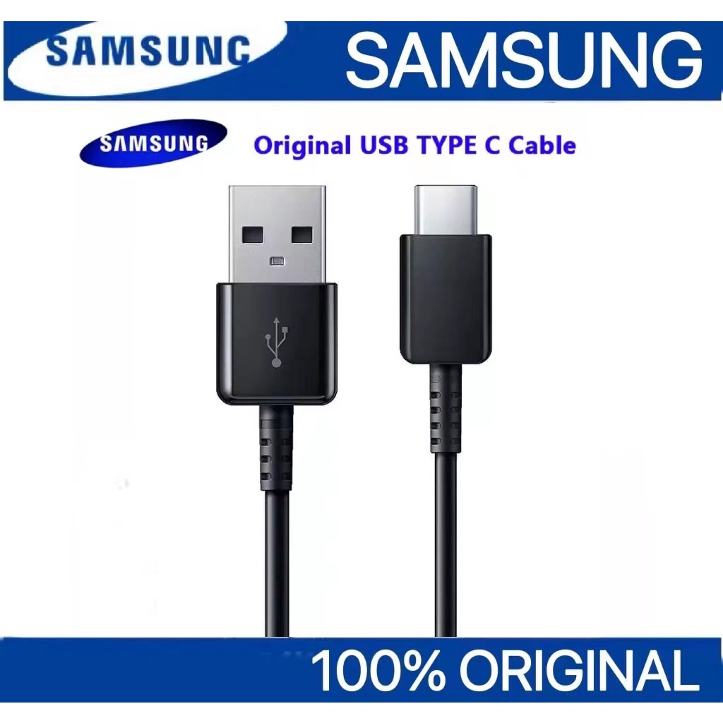 100% 原裝三星 Type-C 快速充電電纜, 適用於 Galaxy S8 S9 Plus S10 Note 8 9