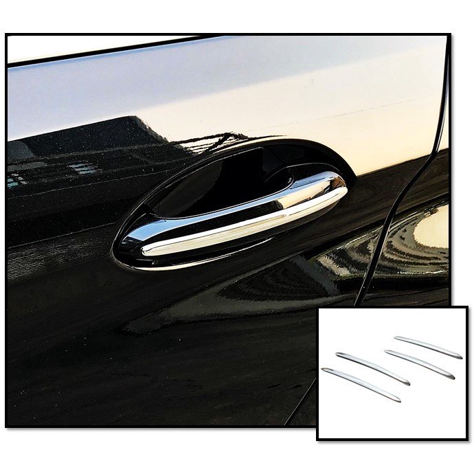 圓夢工廠 BMW X4 G02 2018~2022 on 改裝 鍍鉻銀 車門把手飾條 把手鍍鉻飾貼 質感提升