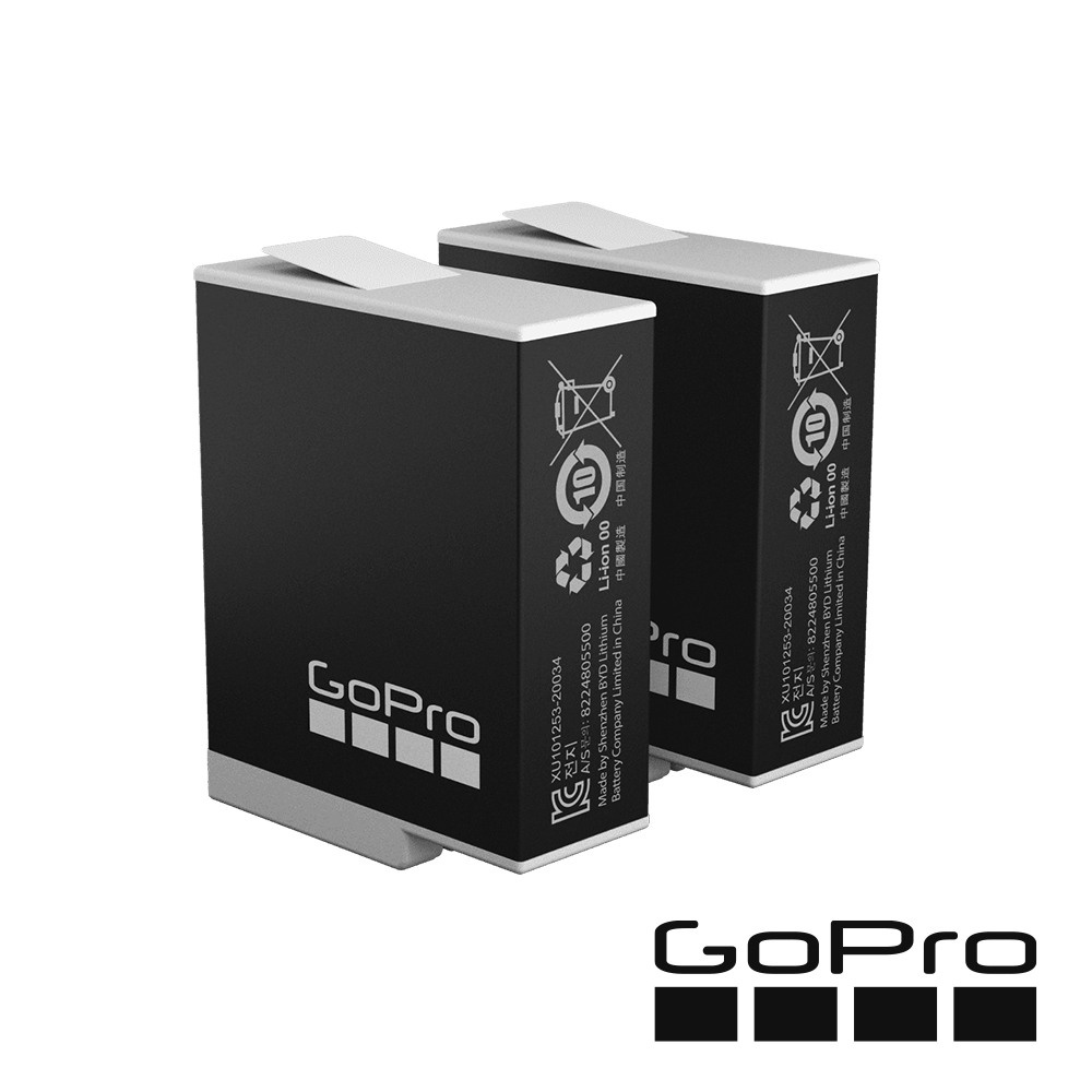 【GoPro】HERO 10/11/12 Enduro 2入裝 高續航 電池 充電電池 ADBAT-211 正成公司貨
