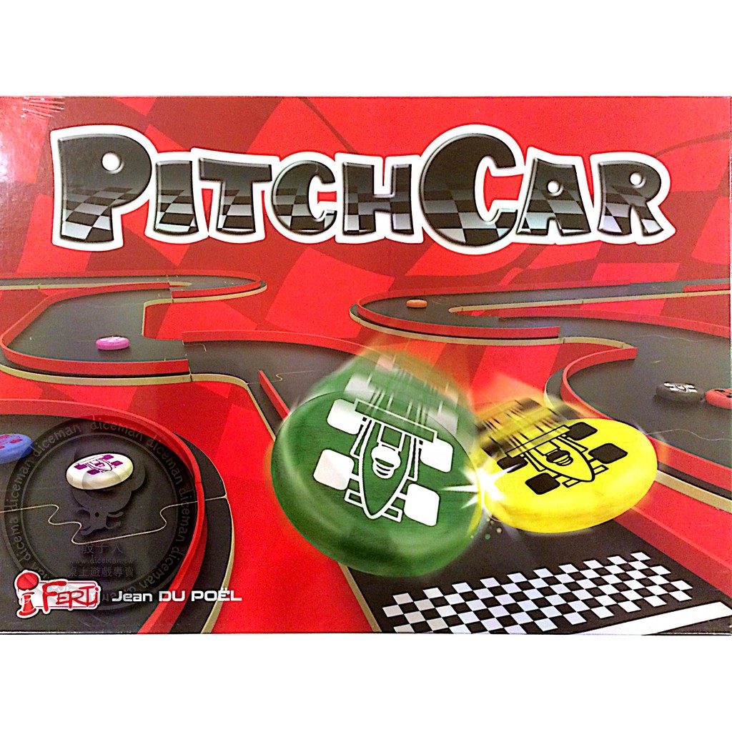骰子人桌遊-彈指賽車 Pitch Car(英)