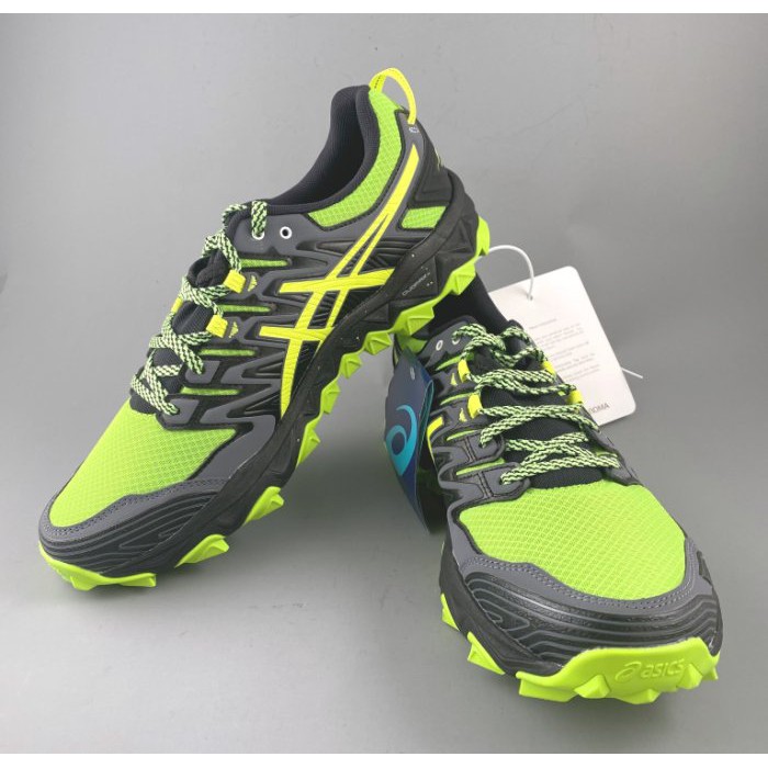 [我是寶琪] 全新未穿 Asics Tiger Gel Fuji Trabuco 7螢光休閒鞋