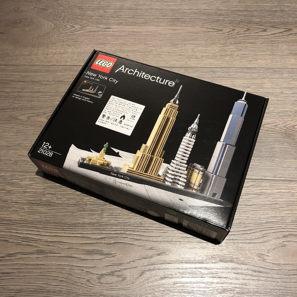 LEGO 樂高 21028 Architecture 建築師系列 / 紐約市 New York City / 全新未拆