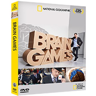 【國家地理頻道】腦力大作戰・Brain Games・National Geographic・DVD典藏・四折出清・全新