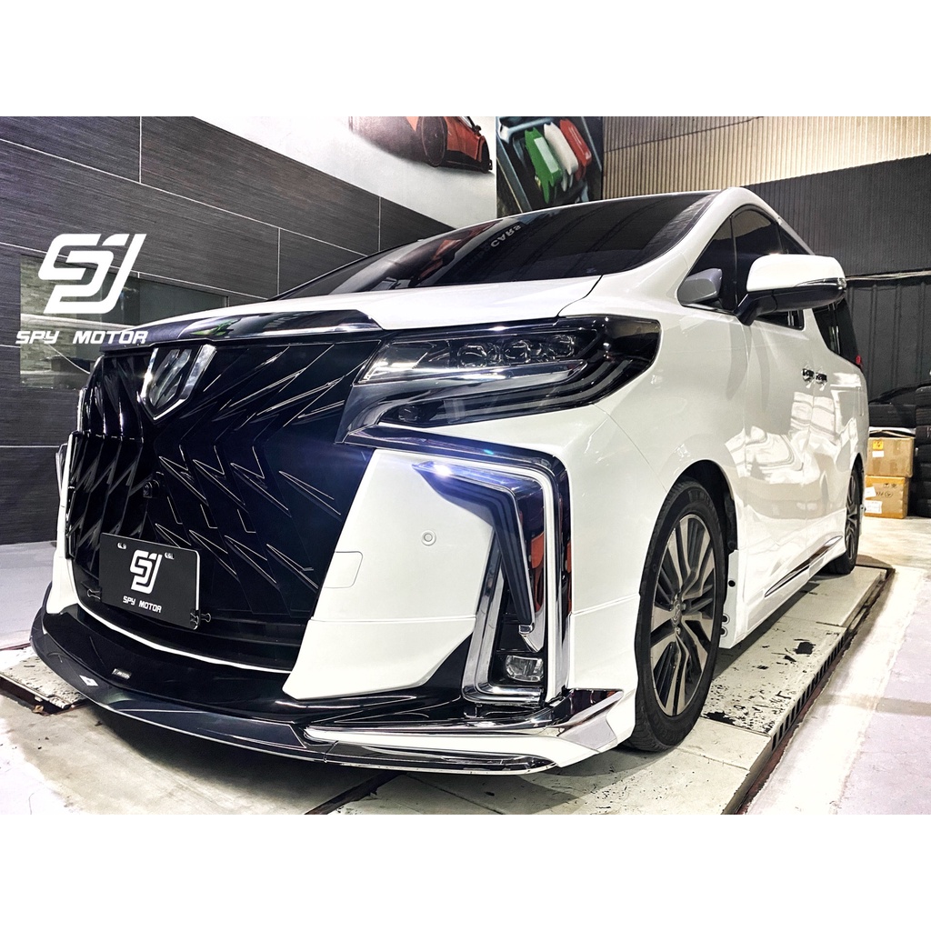 SPY國際 Toyota Alphard 阿法 舊款改新款 保桿套件 蒙娜麗莎套件