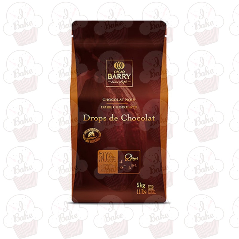 ＊愛焙烘焙＊ Cacao Barry 50%耐烤巧克力水滴 200g 調溫巧克力