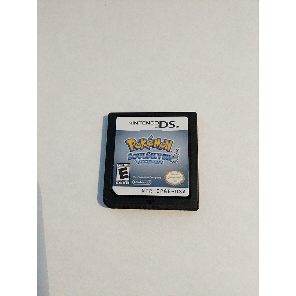 任天堂3ds Ndsi Ds Lite遊戲卡帶 Pokemon Heartgold Soulsilver 口袋妖怪 蝦皮購物