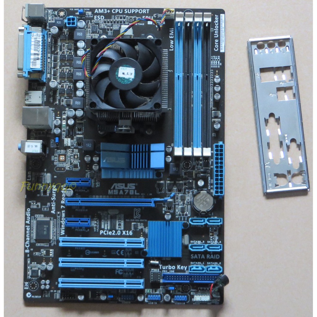 AMD FX 4100+ M5A78L CPU+主機板