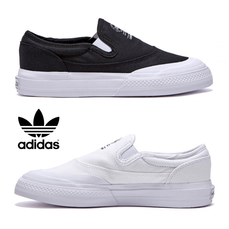 韓國業餘代購 Adidas NIZZA RF SLIP 休閒鞋 懶人鞋 一腳凳 S23722 愛迪達 三葉草