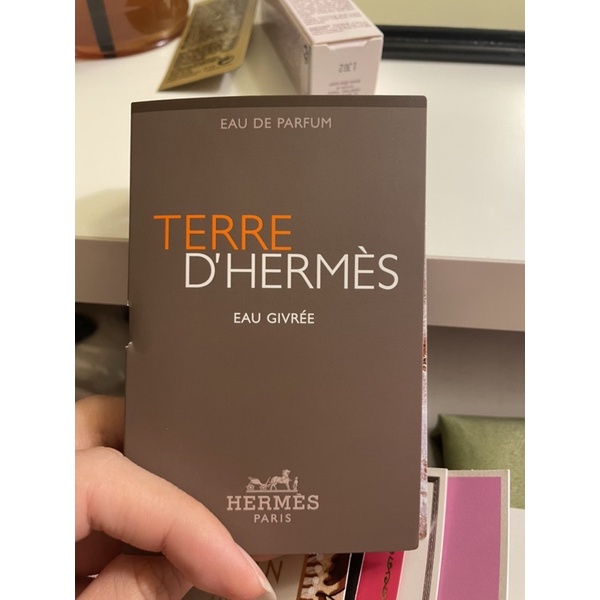 全新 愛馬仕 Hermes 大地冷冽之水 Terre d'Hermès Eau Givrée 淡香精 試香 2ml