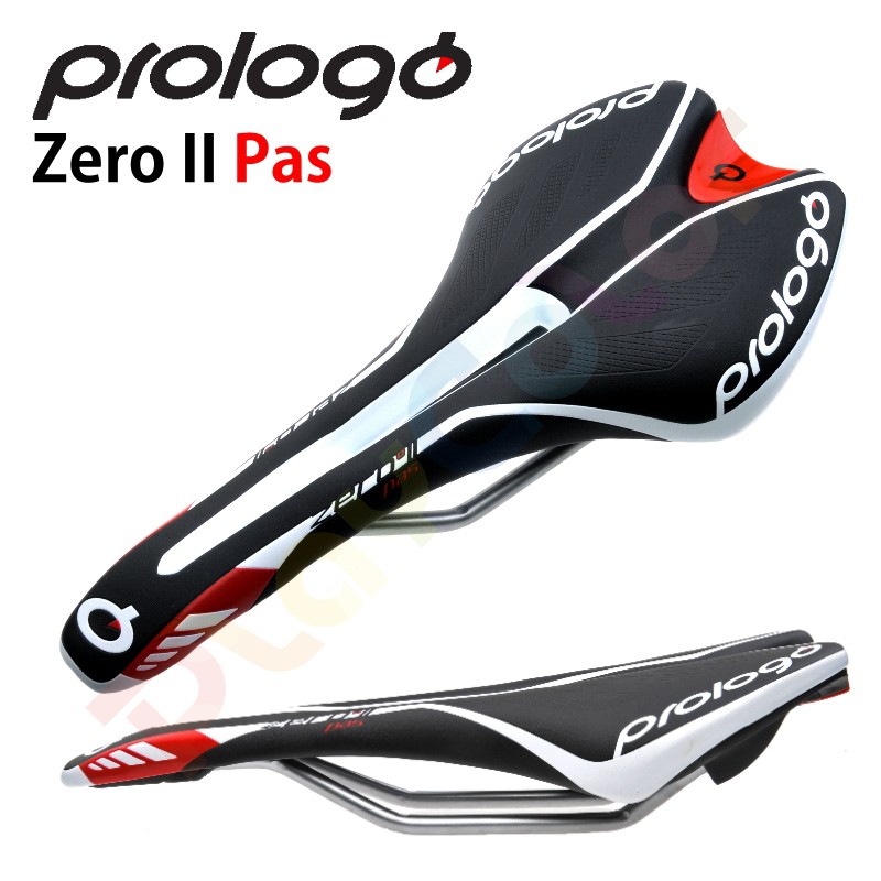 【義大利 Prologo Zero II Pas 跑車座墊】黑底白線 公路車 坐墊 鉻鉬鋼座弓 玩色單車【B73-12】