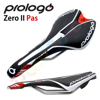 【義大利 Prologo Zero II Pas 跑車座墊】黑底白線 公路車 坐墊 鉻鉬鋼座弓 玩色單車【B73-12】