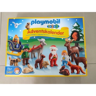 playmobil 摩比人胖摩比123系列聖誕倒數禮物123 聖誕節降臨曆麋鹿5497 | 蝦皮購物
