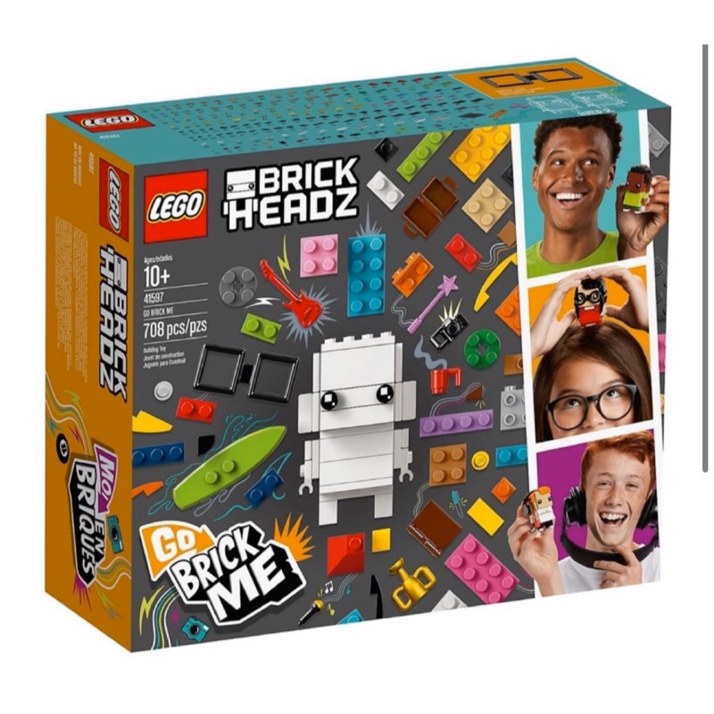 LEGO 樂高 41597 Brickheadz Go Brick Me 樂高做自己大頭人偶