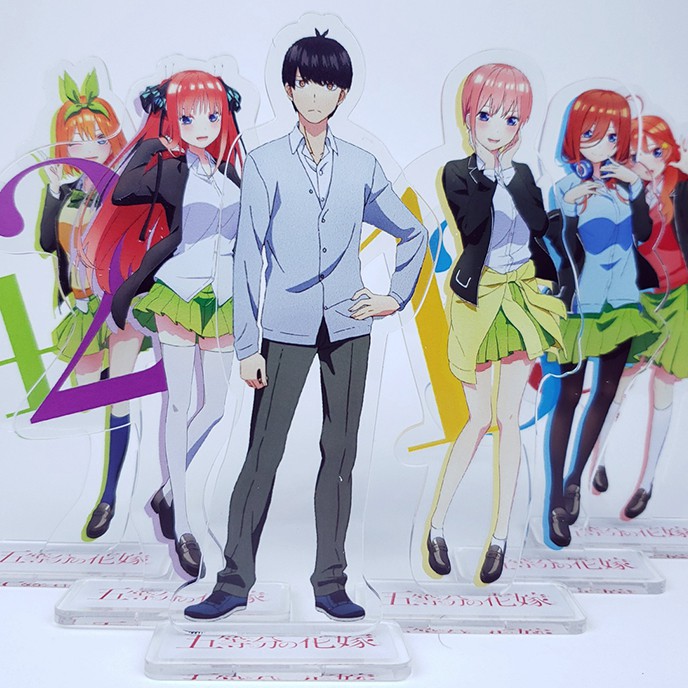 預購 現貨 五等分的新娘上杉風太郎中野一花二乃三玖四葉五月壓克力立牌fs5005 蝦皮購物