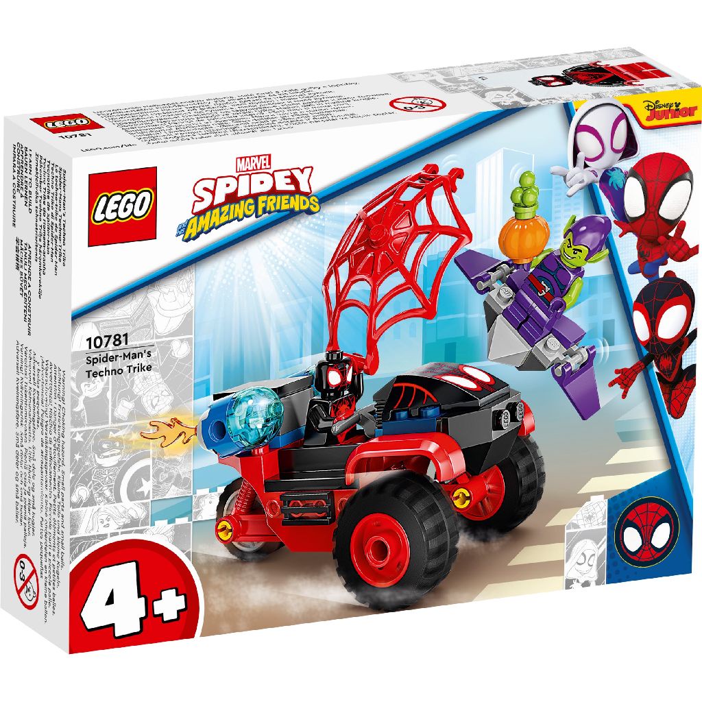 2 Kids2022年1月新品 10781 Marvel 蜘蛛人 科技三輪車 DIY 積木 組裝 原價399