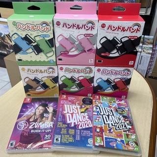 跳舞體感遊戲 當天出貨【四葉草電玩】Switch NS 舞力全開2020 2021 2022 Zumba 腕帶 森巴