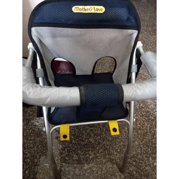 mother's love幼兒機車椅請買家自付運費或中華郵政100元，面交彰化市或和美鎮公所（9.8成新，僅使用過一次）