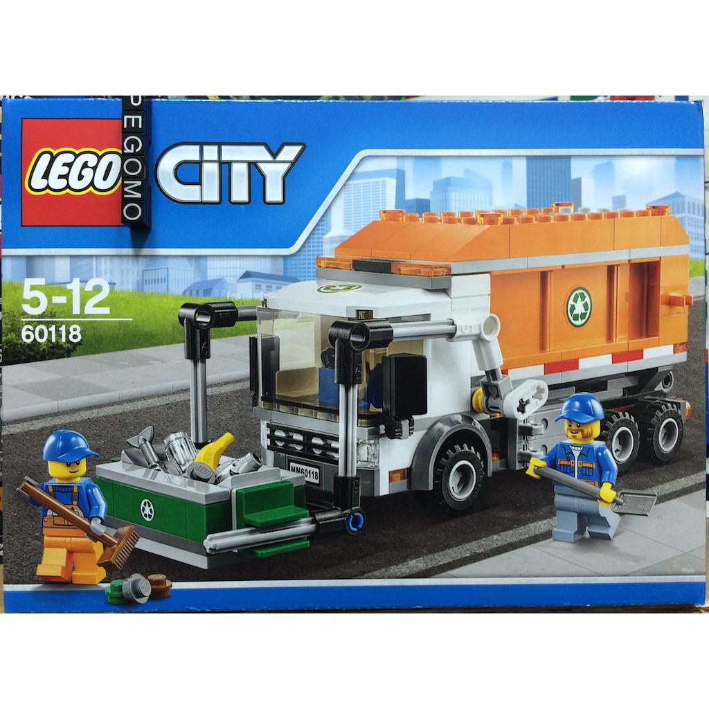 【痞哥毛】LEGO 樂高 60118 City 城巿系列 垃圾車 全新未拆