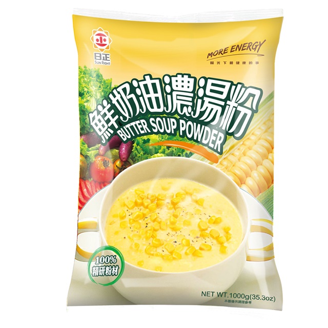 [優統食品] 日正鮮奶油玉米濃湯粉1kg