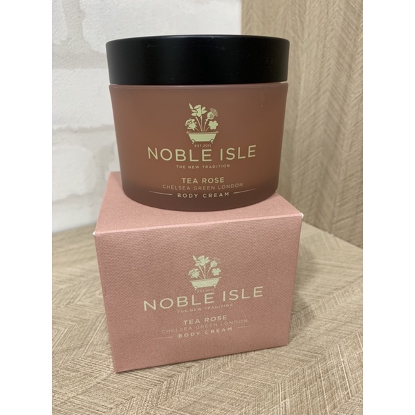 ll分裝ll Noble Isle英國頂級香氛-茶玫瑰身體乳