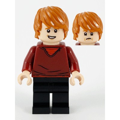 【金磚屋】hp214 LEGO 樂高 哈利波特 75980 洞穴屋 榮恩 便服 Ron Weasley