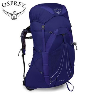 【Osprey】EJA 48L S 透氣登山背包 女款 藍鳳凰の藍