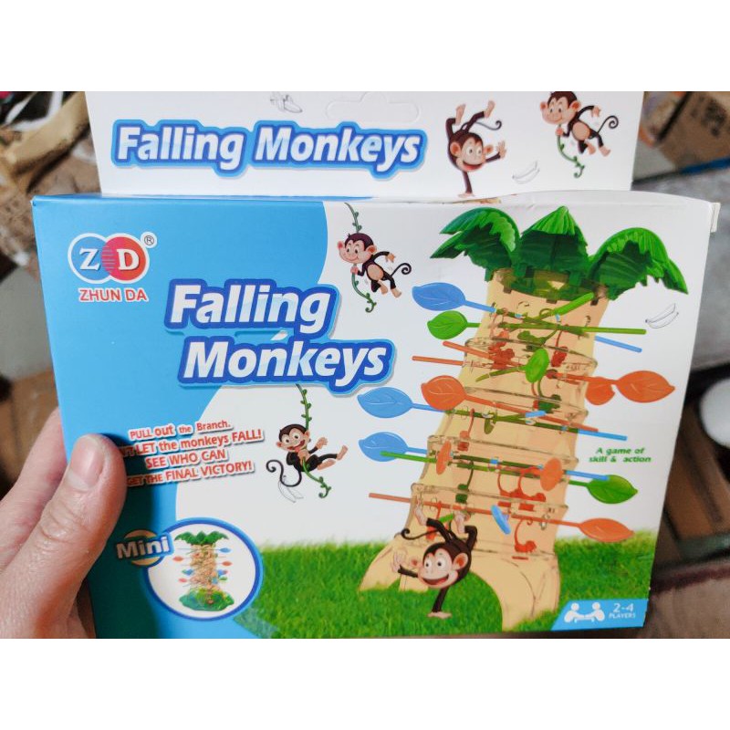 猴子爬樹桌遊（小款）訓練精細動作、細心、耐心