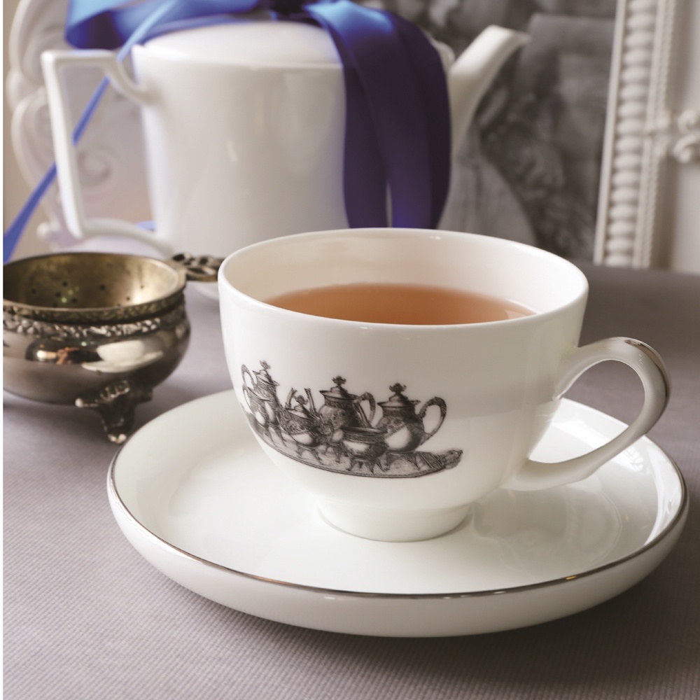 (微瑕疵品) 英式骨瓷下午茶咖啡杯盤組 | 頂級輕量特燒精緻骨瓷