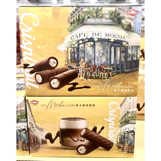 Costco好市多 NEW CHOICE 摩卡咖啡脆捲 3包入/共1公斤 咖啡捲心酥 mocha crispiroll