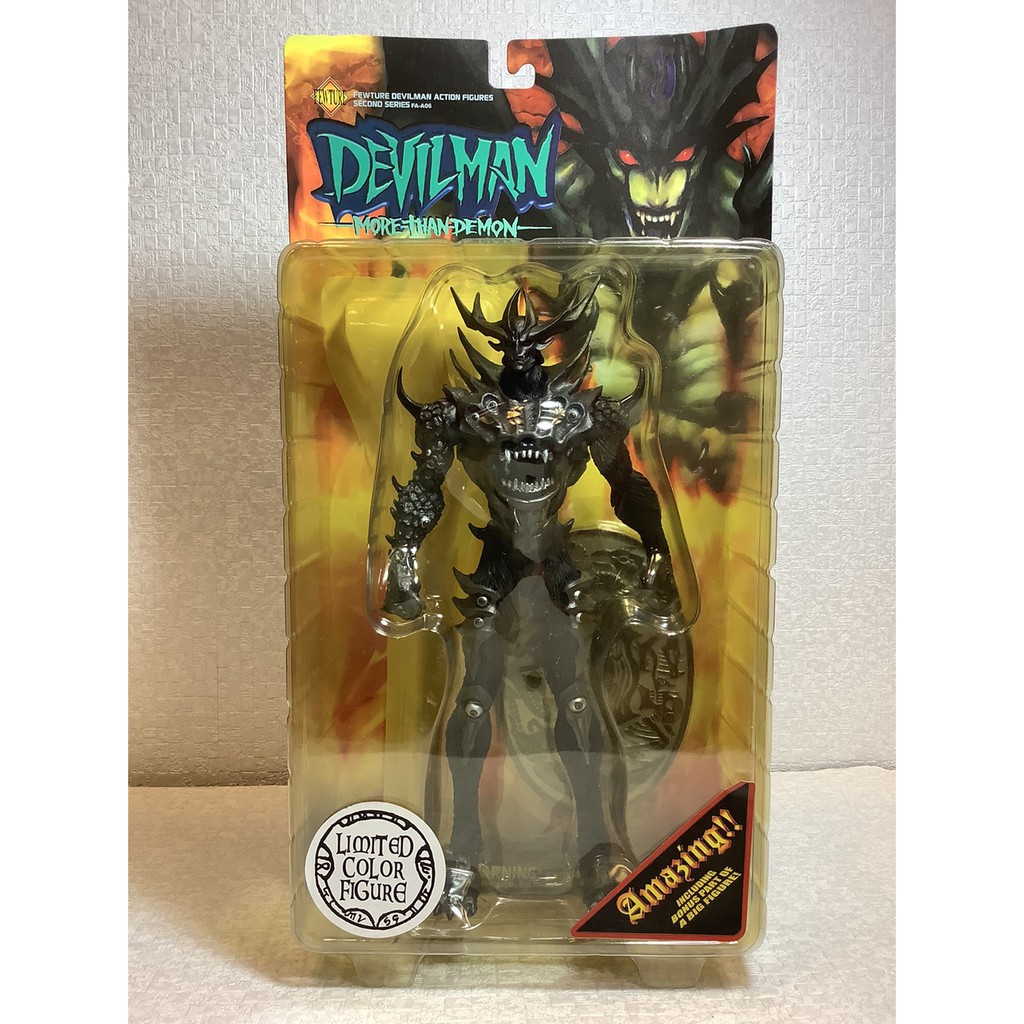 烏力烏力屋】 DEVIL MAN　永井豪　韮澤靖　惡魔人　惡魔將軍 ZANN　黑色限定體