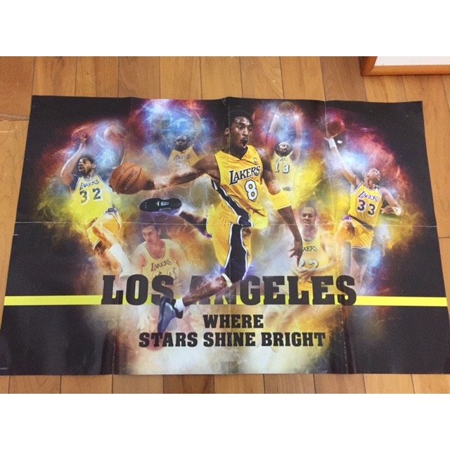 Kobe bryant NBA 球星海報 **Los angeles   LAKERS 8 海報