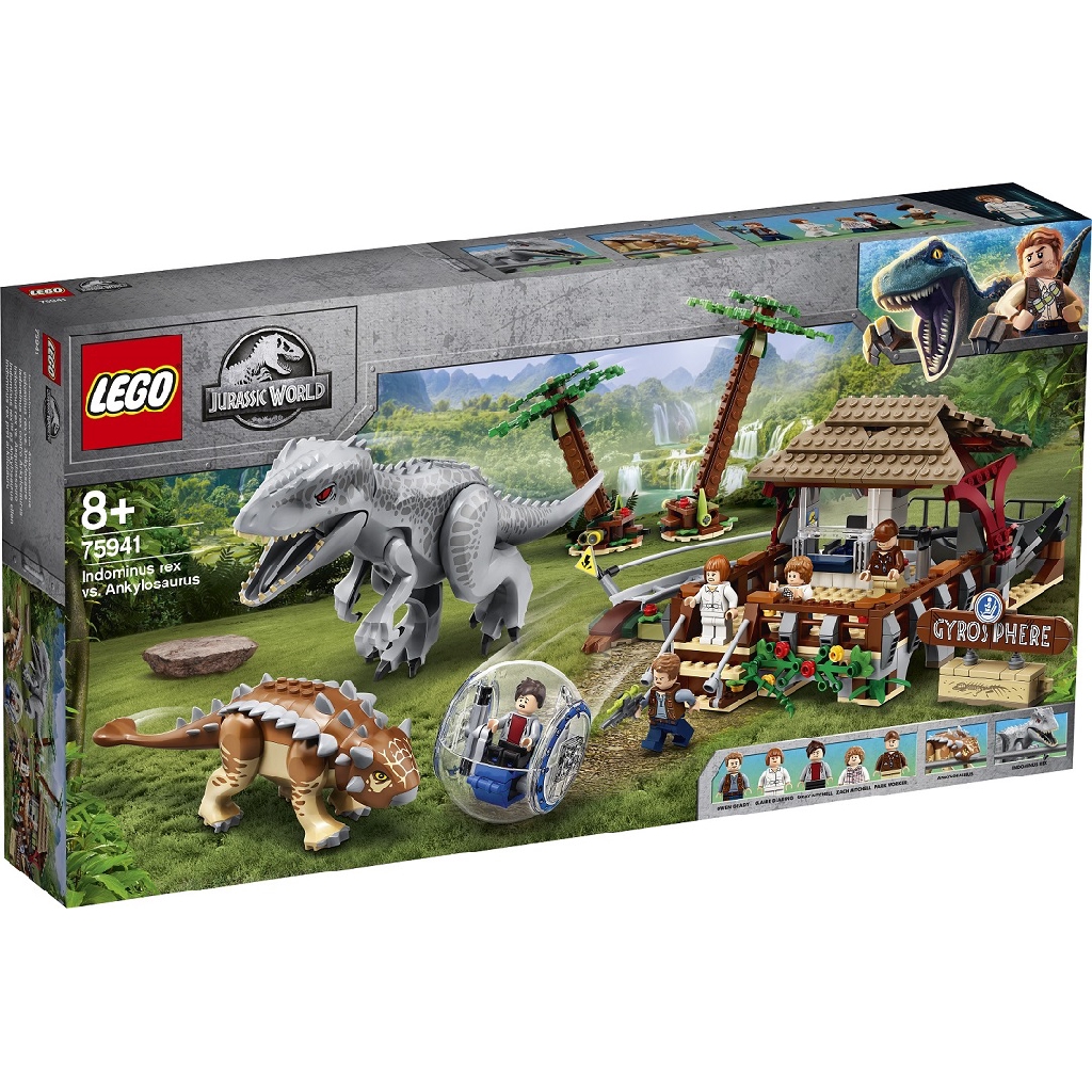 LEGO 75941 Indominus Rex vs. Ankylosaurus 侏儸紀世界系列【必買站】樂高盒組