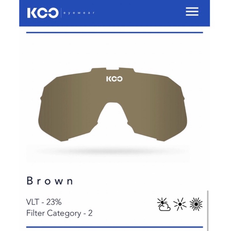 湯姆貓 KOO Demos Sunglasses Brown Replacement Lenses