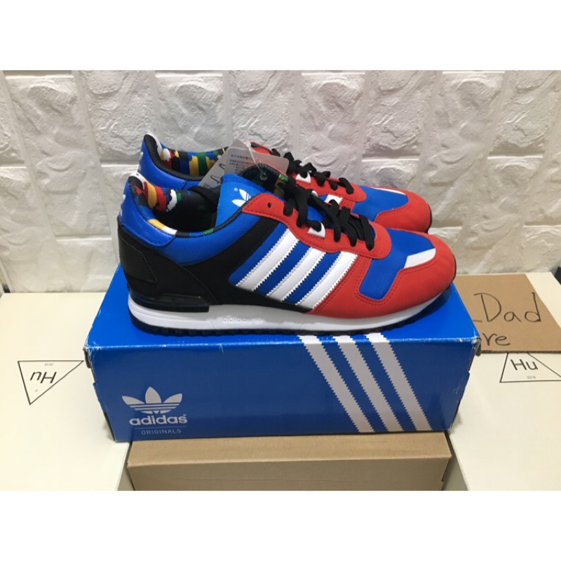 Adidas  ZX700 D65281 美國 配色 全新 台灣 國旗 陳奕迅 余文樂 著