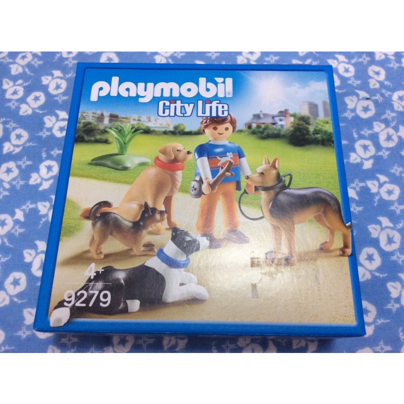 playmobil 摩比人  CITY ACTION 9279 狗狗訓練師