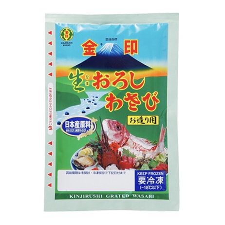 ▌黑門 ▌日本🇯🇵進口 金印 生鮮 山葵醬 沙拉 炸物 芥末醬 調味 北海道 冷凍山葵 冷凍滿3000免運