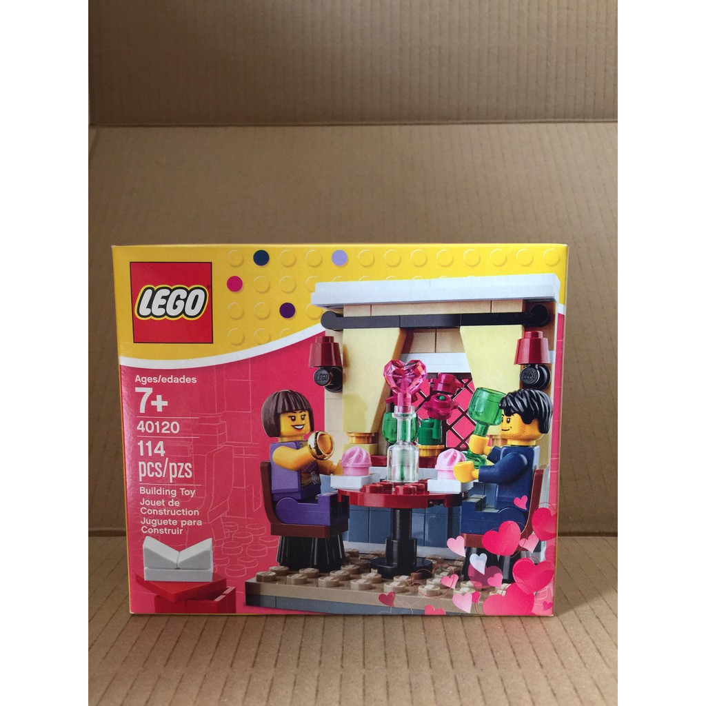 &lt;歐鼠大聯盟&gt;Lego 樂高 40120 情人節晚餐 全新未拆