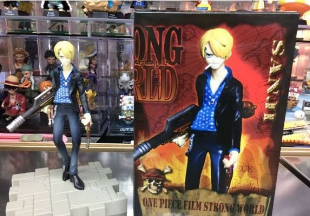 海賊王劇場版強者天下one Piece Film Strong World 黑衣大砲九人組八盒裝娃娃機公仔手辦 蝦皮購物