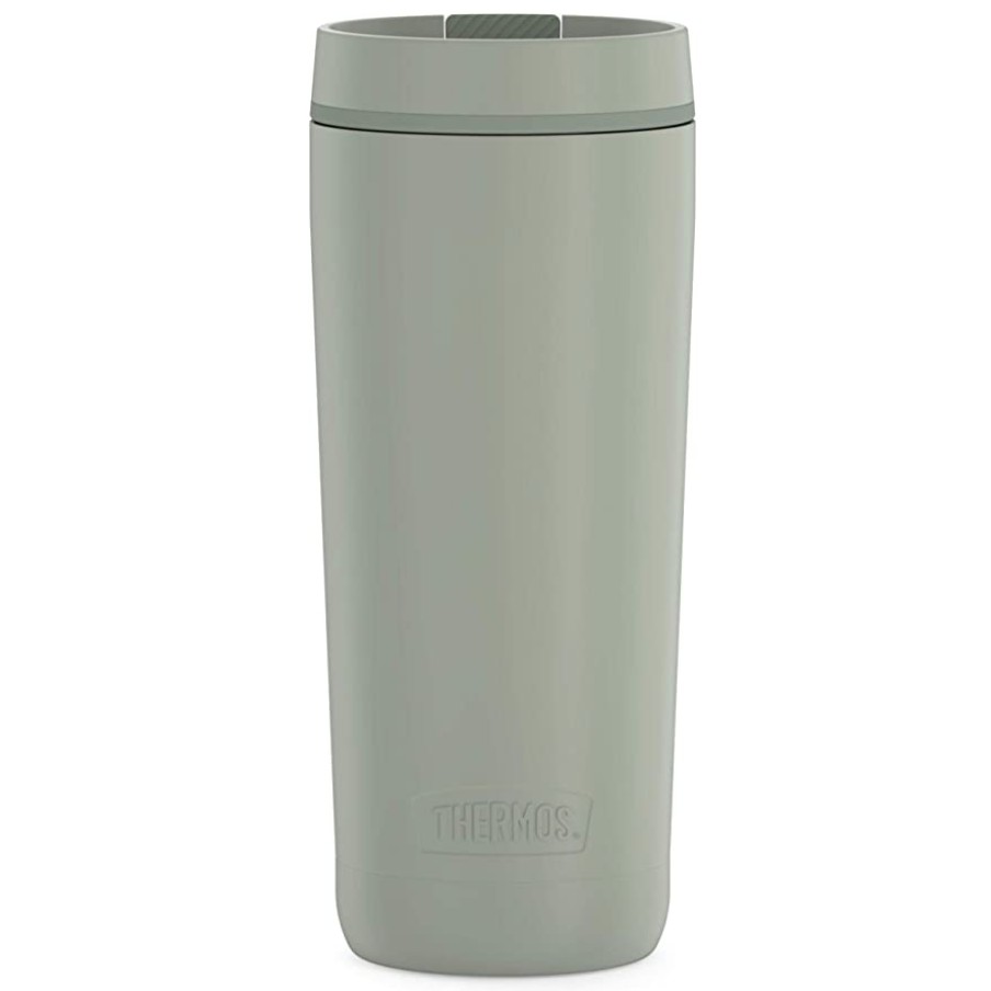 【THERMOS 膳魔師】Thermos 膳魔師 不鏽鋼 美國版 旅行保溫杯 530mL 綠