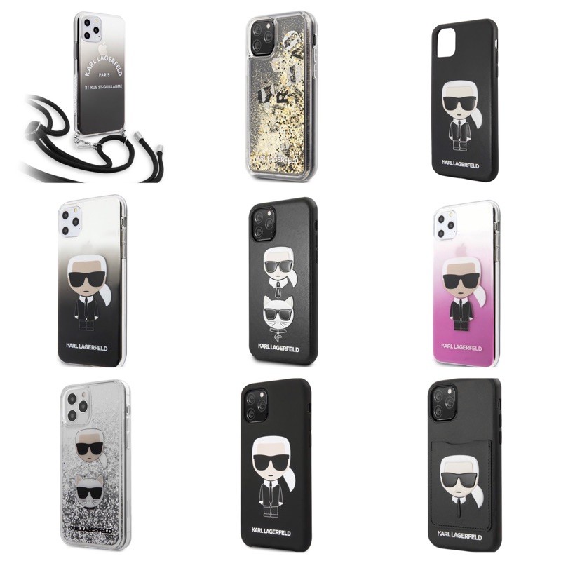 ✴Sparkle歐美精品✴ Karl Lagerfeld 卡爾iPhone11 pro max 手機殼 預購