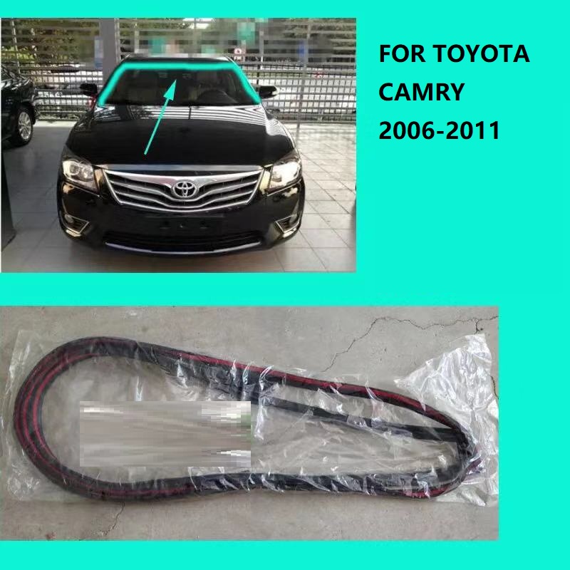 CAMRY 適用於豐田凱美瑞 2006 2007 2008 2009 2010 2011 前擋風玻璃橡膠成型